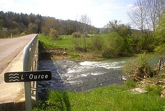 Oberlauf der Ource in Autricourt