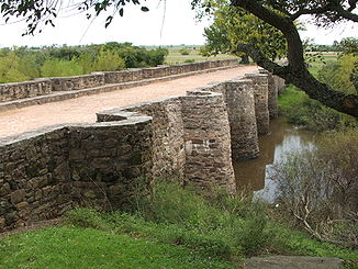 Brücke bei Posta del Chuy nahe Melo