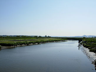 Samish River bei Edison, Washington