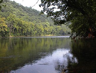 Shenandoah River, südwestlich von Front Royal