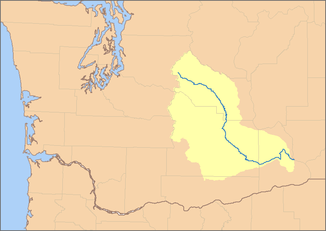 Einzugsbereich des Yakima River