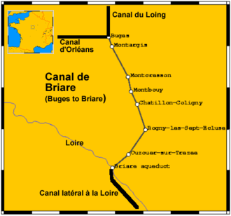 Verlaufsskizze des Kanals