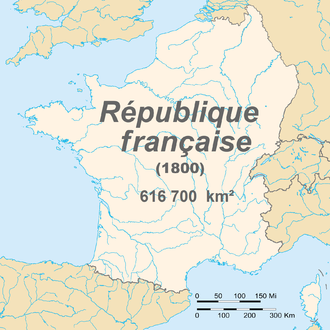 Die Erste Französische Republik 1800
