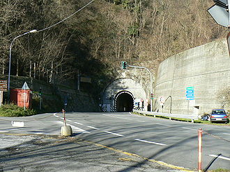 Der Tunneleingang der SP 456