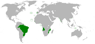 Das Vereinigte Königreich von Portugal, Brasilien und den Algarven mit seinen Kolonien