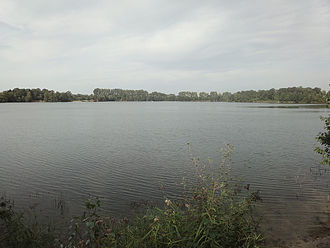 Mastholter See, vom Südufer aus gesehen