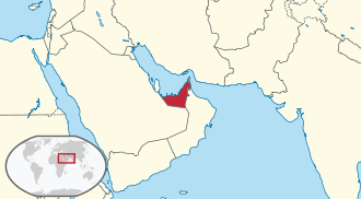 United Arab Emirates in its region.svg