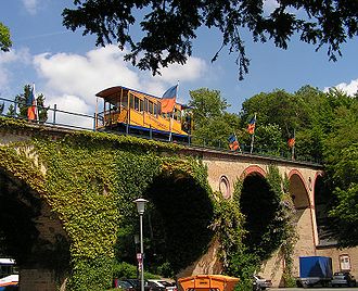 Strecke der Nerobergbahn