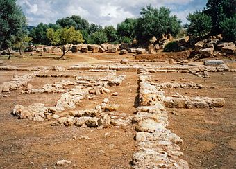 Hellenistisches Wohnviertel in Agrigent