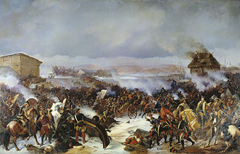 Alexander von Kotzebue: Sturmangriff der Karoliner unter Karl XII. auf die Russen