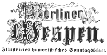 Logo der Zeitschrift 1868