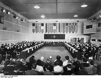 Konferenz in Paris, Mai 1955