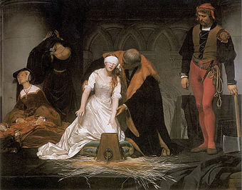 Die Hinrichtung der Lady Jane Grey