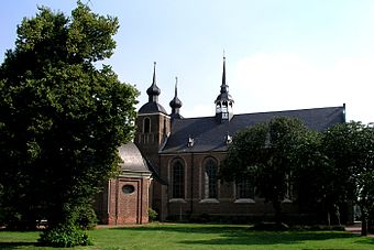 Die Abteikirche des Klosters Kamp
