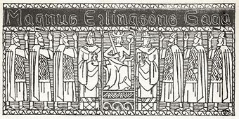 Titelbild der Magnus-Erlingsson-Saga