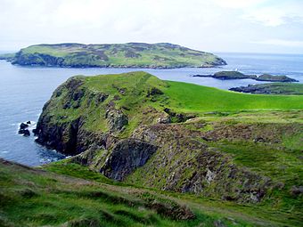 Landschaft der Isle of Man