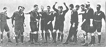 Die Original All Blacks von 1905