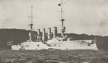 Großer Kreuzer SMS Gneisenau um 1905