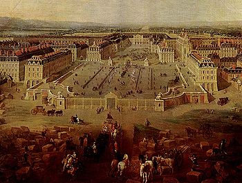 Schloss Versailles (Gemälde von 1722)