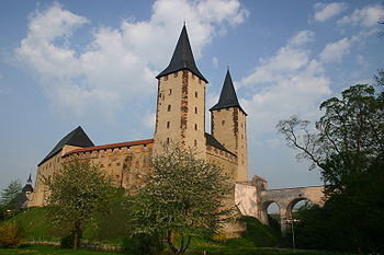 Schloss Rochlitz von Osten