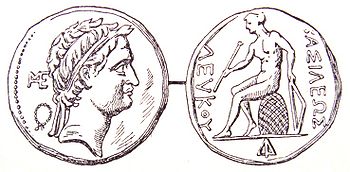 Münze Seleukos' IV.