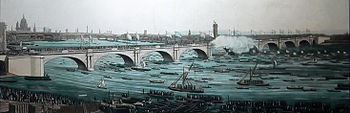 Eröffnung der Waterloo Bridge