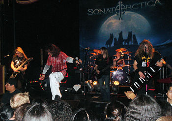 Sonata Arctica im September 2007