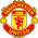 Vereinslogo von Manchester, United!Manchester United