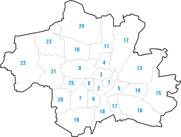 Stadtbezirke Lage in München.png