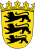 Das Kleine Landeswappen von Baden-Württemberg