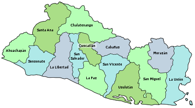 Departamentos in El Salvador