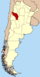 Lage der Provinz La Rioja