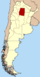 Lage der Provinz Santiago del Estero