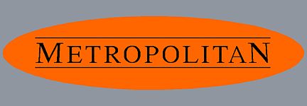 Corporate Design - Metropolitan Logo - silber orange schwarz