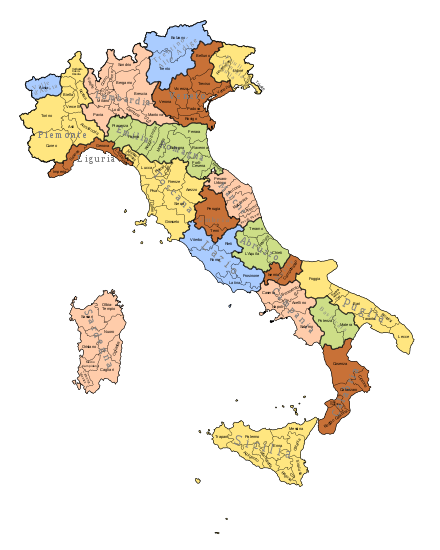 Italian regions provinces.svg