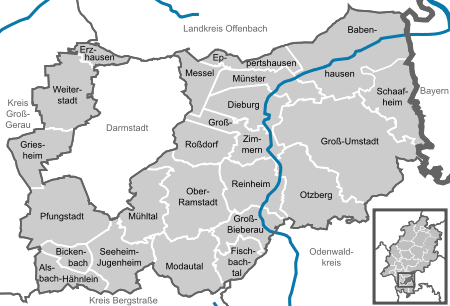 Municipalities in DA (district).svg