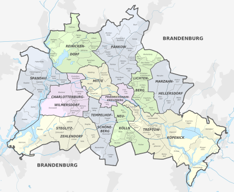 Stadtgliederung Berlins