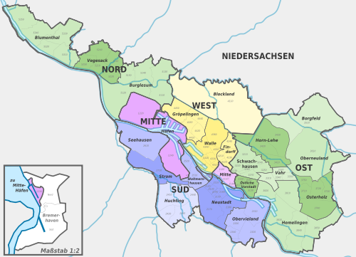 Bremen Subdivisions.svg