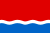Flagge der Oblast Amur