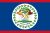 Die Nationalflagge Belizes