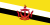Die Nationalflagge Bruneis