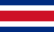 Die Nationalflagge Costa Ricas