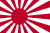 Kaiserreich Japan – Seekriegsflagge der Kaiserlich Japanischen Marine