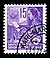 Stamps GDR, Fuenfjahrplan, 15 Pfennig, Buchdruck 1953, 1957.jpg