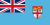 Die Nationalflagge Fidschis