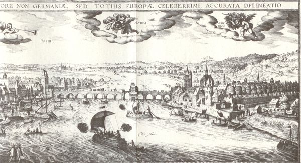 Die Frankfurter Brücke 1651