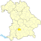 Lage des Landkreises Fürstenfeldbruck in Bayern