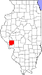 Map of Illinois highlighting Greene County.svg