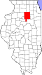 Map of Illinois highlighting LaSalle County.svg