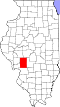 Map of Illinois highlighting Macoupin County.svg